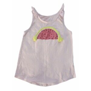 Issac Mizrahi Pink Watermelon Tank Top sz M 7/8 Girls